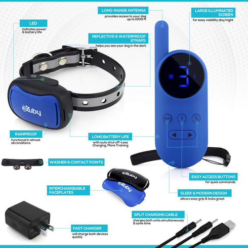 Vibrating Dog Collar - NO Shock - Small Dog Training Collar with Remote, Fits Dogs Under 15 lbs, Vibration & Sound