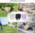 3pcs Dog Physiological Pants, Breathable Cotton, Adjustable Size L - Reusable, Leakproof Design, Ideal for Female Dog