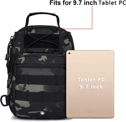 G4Free Outdoor Tactical Bag Backpack - Military Sport Sling Shoulder Backpack