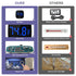 32-140F, Aquarium Thermometer, Digital LED Fish Tank Thermometer with Touch Buttons, High Accuracy Stick-on