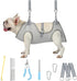 KITTYWOO Stress-Free Dog Grooming Hammock Harness Kit - Secure Nail Trimming Sling for