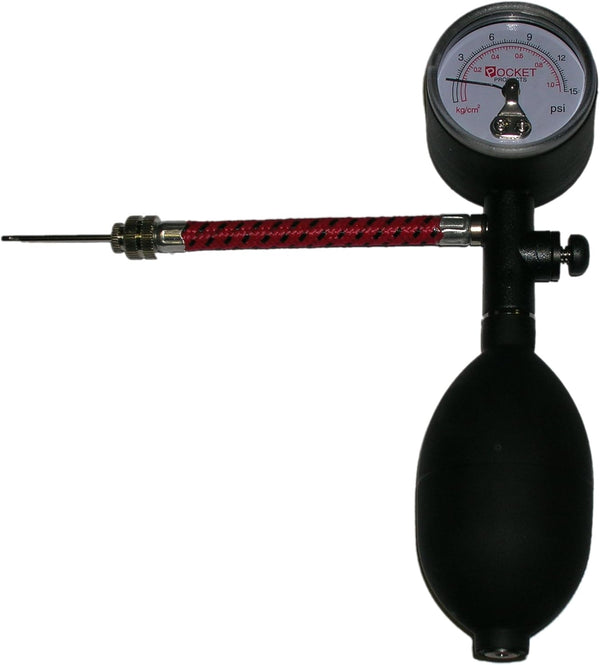 Tandem Sport Pocket Pump with Pressure Gauge, Travel Size Ball Pump for Volleyballs, Basketballs