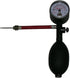 Tandem Sport Pocket Pump with Pressure Gauge, Travel Size Ball Pump for Volleyballs, Basketballs