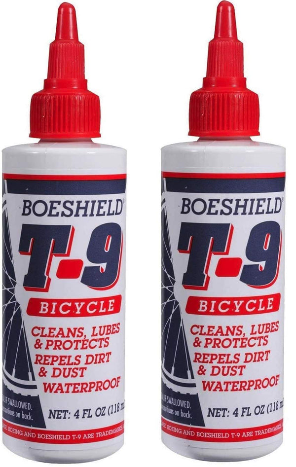 Boeshield T-9 Bicycle Chain Waterproof Lubricant and Rust Protection, 4 oz Liquid,