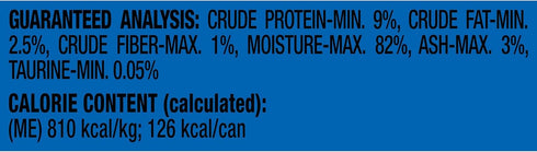 9Lives Tender Morsels With Real Beef In Sauce Wet Cat Food, 5.5 Ounce Can (Pack of 24)