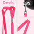 Frienda 4 Pieces Dog Bathing Tether with Suction Cup, Pet Dog Grooming Tub Restraint Loops and Adjustable Safety Rope