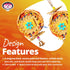 Super Bird Creations SB611 Beakwhich Bird Toy - Interactive Play Accessory for Medium-Sized Parrots