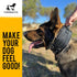 Tactical Dog Collar for Large Dogs | 9mm Thick with Handle | 4" Extra Wide with GPS & Leash Option | Metal Buckle Nylon