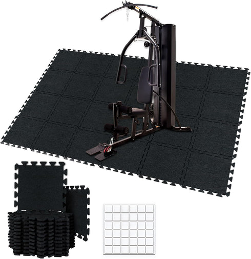 BXI Puzzle Exercise Mat 24 Pcs, 11 x 11 x 0.32 inches,