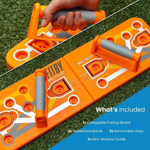 Push Up Board for Men and Women, Multifunctional Foldable Workout Equipment for Home Exercise and Fitness