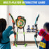 2 Pack Set 24 1 6 2 4-8 HYES Bow and Arrow for Kids, LED Light Up Archery with Suction Cup Arrows, Standing Target