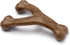 Benebone 2-Pack Wishbone/Dental Durable Chew Toys, Real Bacon Flavor, Made in USA, Large Size