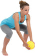 2 15cm/2 kg/4.4 lb, Gymnic Heavymed Medicine Ball, Yellow