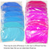 Honbay 3PCS Solid Color Swim Cap Swimming Hat for Kids and Adults (Not for Long Hair)