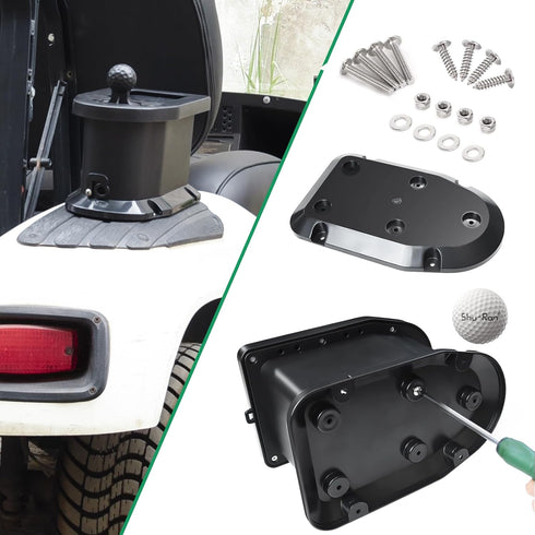 Golf Cart Cleaner Kit with Ball Washer and Towel for EZGO, Club Car, Yamaha, Advanced EV, Star EV, Universal &