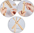 Wooden Baseball Softball Stand Display, Consists of 3 Mini Baseball Bats and 1 Wooden Circle