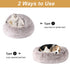 Dog Beds for Small Dogs - Cat Bed Cave, Washable Cute Cat Bed - Cozy Nook Pet Bed for Small Medium Pets (Coffee, 20")