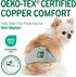 1 15 PAWPANG Copper Fit Mate Washable Male Dog Belly Band Kit Reusable Male Wrap with Dog Diaper Liners, Ideal