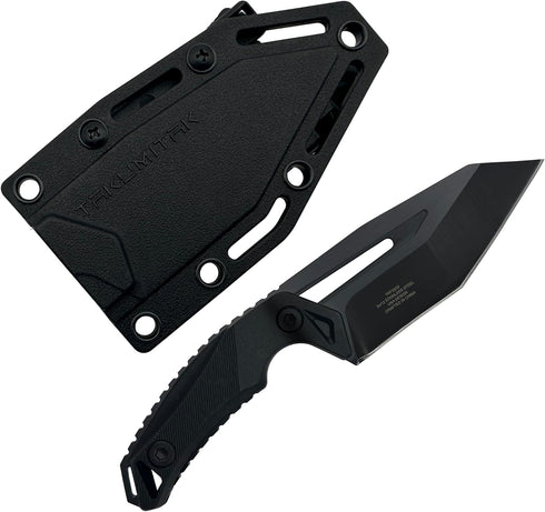 Hunting Survival Knife, 6.5" Full Tang Fixed Blade with Extra FRN Handle Scales