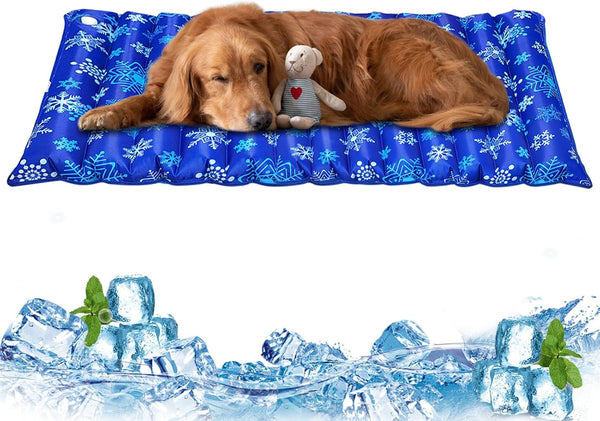 Cooling Mat for Dogs and Cats, Durable Fabric for Better Cooling Sensation, X-Large 47.5" x 23.5"