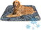 Generic Cooling Mats for Cats Ice Silk Pet Crate Mat Lotus Pattern Cooling