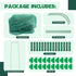 157 31.5 25.5 Inch, Yalikop Large Chicken Tunnel Coop Run, x Easy to Install Green Yard Poultry Tunnel for Outdoor
