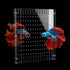Aquarium Divider Clear, 10/15/20 Gallon Fish Tank Divider with Suction Cups (10 Gallon)