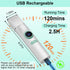 5 1, Trimmer TBTeek Dog Clippers with LED Light, Cordless Dog Grooming Kit in Rechargeable Quiet Pet Clippers Paw Nail