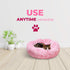 Cat Bed, Washable Cat Beds for Indoor Cats, Calming Pet Bed, Large Cat Bed, Kitty Kitten Bed