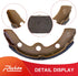Roykaw Golf Cart Brake Pads Shoes for Club Car DS & Carryall 1981-1994 Models, Manual Adjust