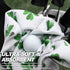 Magnetic Golf Towel with Clip, Microfiber Waffle Design - Strong Hold Magnet for Golf Bags, Carts, Clubs (Lucky Clover)