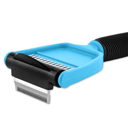Ruffin' It Fur-B-Gone Pet Deshedding Tool, Small, Ideal for Dogs & Cats