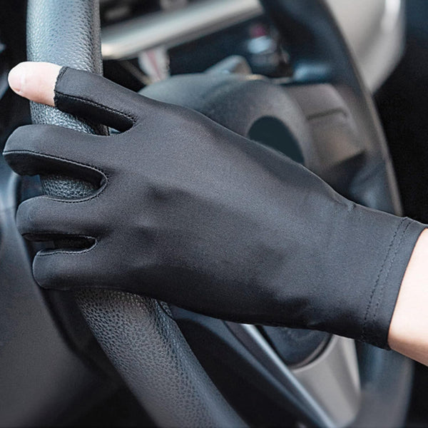 Qsvbeeqj UV For Protection Fishing Fingerless Gloves Light Breathable Sunscreen Driving Gloves Anti UV For Outdoor