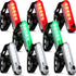 Treela 8 Pcs Kayak Navigation Lights, Waterproof LED Stern Lights for Night Marine Safety (Red, Green, White)