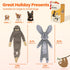 HGB No Stuffing Dog Toys for Aggressive Chewers, Squeaky Crinkle Plush Dog Toys to Keep Them Busy & Puppy Teething