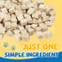 10.58 oz gazeupon Freeze Dried Chicken Dog Treats, Single Ingredient, High Protein Training Treats & Food Topper