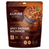 ALPINEAIRE Foods Spicy Sausage Bolognese 5.53 Oz Premium Ready-to-Eat Freeze-Dried Meal, 2 Servings,