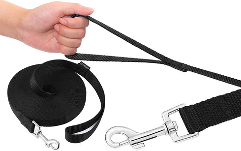 Long Dog Leashes for Puppy Training, 15FT 20FT 30FT 50FT 100FT Long Puppy Lead for Large Medium Small Dogs (30 feet,
