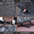 Dog Car Seat Cover for Back Seat, Waterproof Pet Cover for Dogs, Scratch Proof Nonslip Durable Protector for Cars