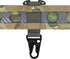 Tactical Gear Clip, Clash Hook Hanging Carabiner, T-Mount MOLLE Webbing Battle Belt Clip for Accessories