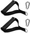 Ultra Heavy Duty Exercise Handles, Cable Handles Gym Equipment Attachment with Double D-Ring Grips, Non-Slip Comfort