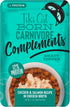 Tiki Cat Born Carnivore Complements Wet Cat Food Topper, Chicken & Salmon, 2.1 oz Pouch, 12 Count