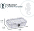 Seahorse 56 OEM Portable Waterproof Dry Box - Hard Protective Micro Case, IP67 Waterproof