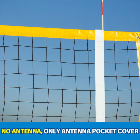 Volleyball Antenna Sleeve Net Pouch - Adjustable Length for Referees