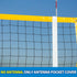 Volleyball Antenna Sleeve Net Pouch - Adjustable Length for Referees