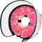 Dog Cone, Dog Surgery Collar, Inflatable Cone for Small Medium Large Dogs, Pink Doughnut Dog Cone Collar, Does Not