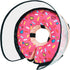 Dog Cone, Dog Surgery Collar, Inflatable Cone for Small Medium Large Dogs, Pink Doughnut Dog Cone Collar, Does Not
