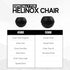 45mm) Stabilizing Rubber Ball Feet for Helinox Camping Chair - Durable Outdoor Chair Leg Cap, Help Stability on Rugged