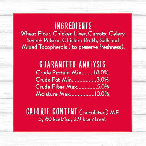 Charlee Bear Dog Treats, Small Dogs Training Treats, Crunchy Low Cal Dog Treats, USA, Puppy Training Treats (Chicken