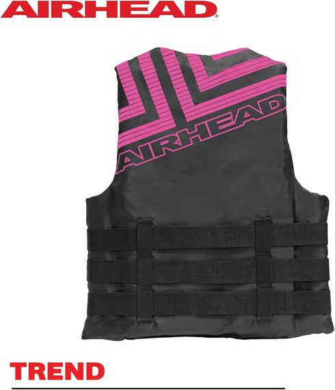Trend Life Jacket by Airhead, Coast Guard Approved, Available in Men's, Women's, and Youth Sizes